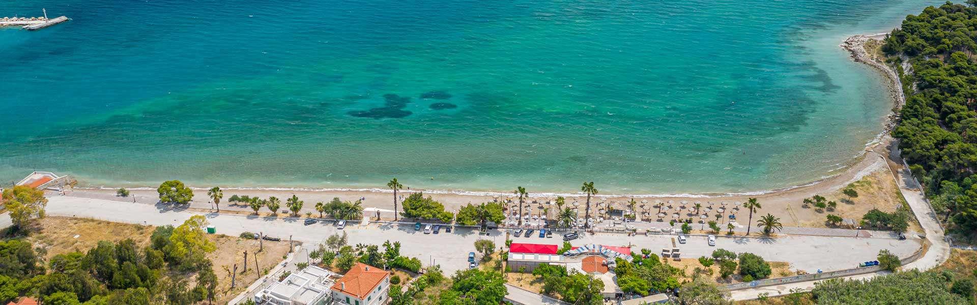 Ίσθμια - Καλαμάκι Παραλία Ίσθμια - Καλαμάκι