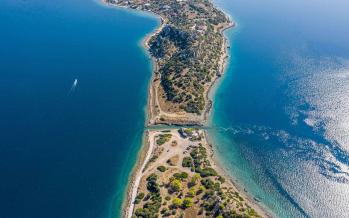 Δίαυλος λιμνοθάλασσα Ηραίου Λίμνη Βουλιαγμένης πέρασμα