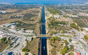 Κόρινθος Ισθμός Ισθμός Κορίνθου - Το πέρασμα