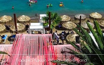 sea and sand panoramic view