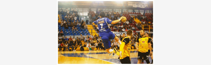 Αγώνας handball στο Λουτράκι